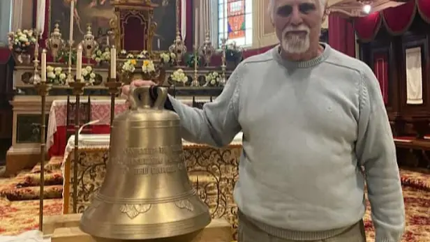 La campana che andrà in Uganda
