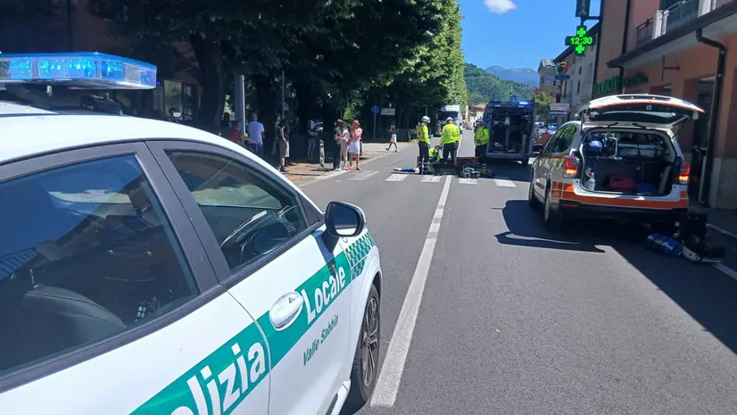 L'incidente a Villanuova sul Clisi