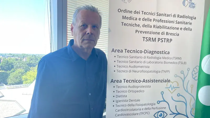 Luigi Peroni, presidente dell’Ordine Tsrm e Pstrp