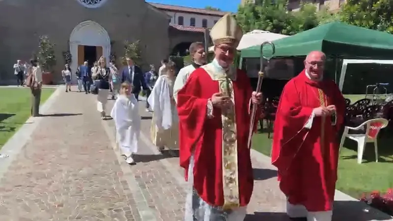 Presente il vescovo di Brescia Pierantonio Tremolada