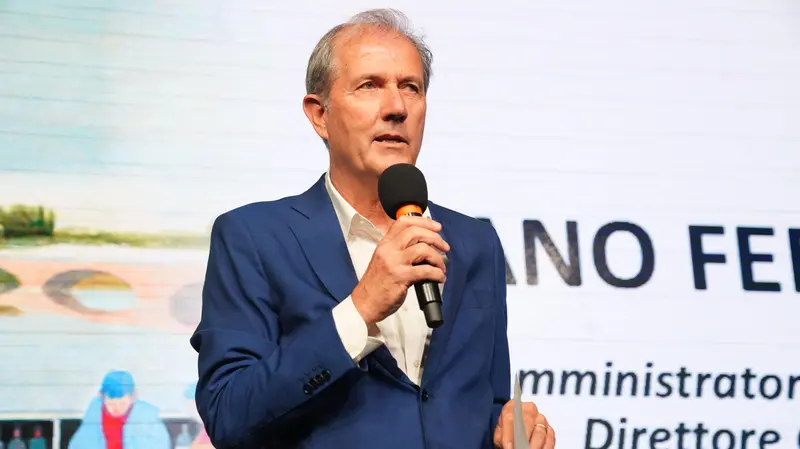 L'Amministratore delegato Ivano Ferrarini