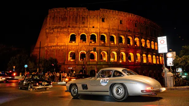 Mille Miglia 2026, l'arrivo a Roma