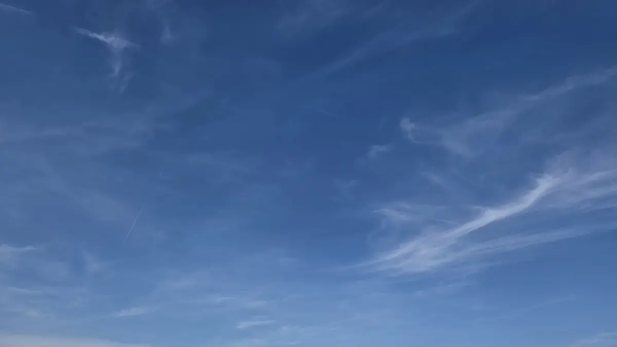 Nel fine settimana il cielo sarà sereno o poco nuvoloso
