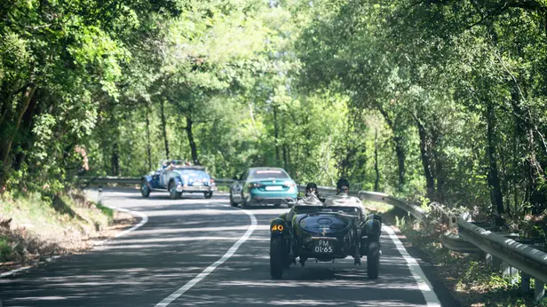 Mille Miglia 2026, in viaggio verso Terni