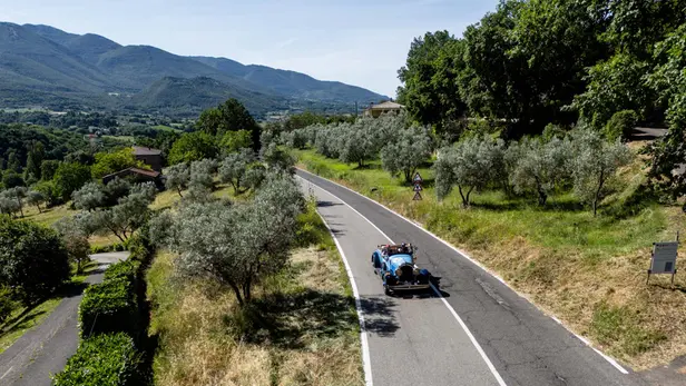 Mille Miglia 2026, la prova cronometrata a Vacone