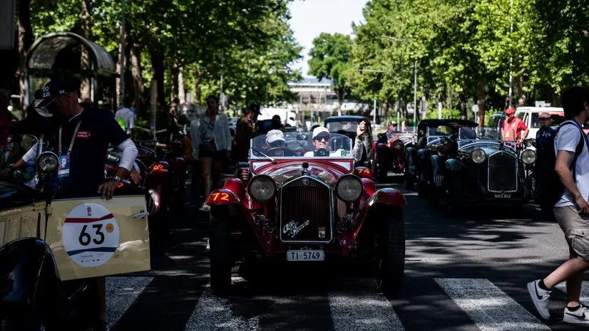 Mille Miglia 2026, l'arrivo a Terni