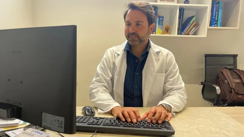Il dottor Bastiani, medico di famiglia a Coccaglio