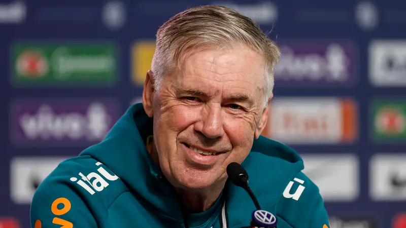 Carlo Ancelotti, ct del Brasile - Epa/Antonio Lacerda