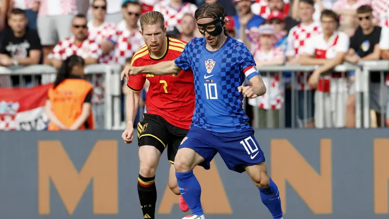 Luka Modric, stella della Croazia - Epa/Antonio Bat