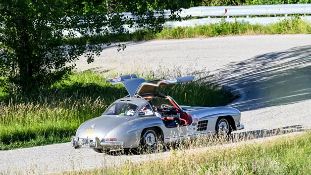 Mille Miglia 2026, il passaggio a Tavoleto