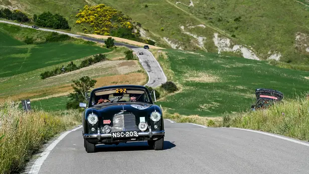 Mille Miglia 2026, il passaggio a Montefeltro