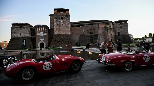 Mille Miglia 2026, l'arrivo a Rimini