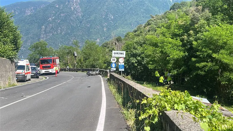 L'incidente mortale a Darfo - © www.giornaledibrescia.it