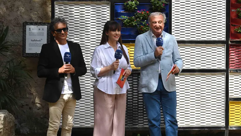 I conduttori Marco Recalcati, Elisabetta Del Medico e Giorgio Zanetti