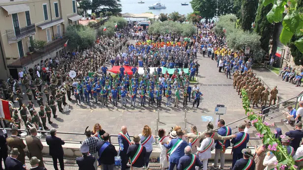 L'Adunata degli alpini della Monte Suello a Salò