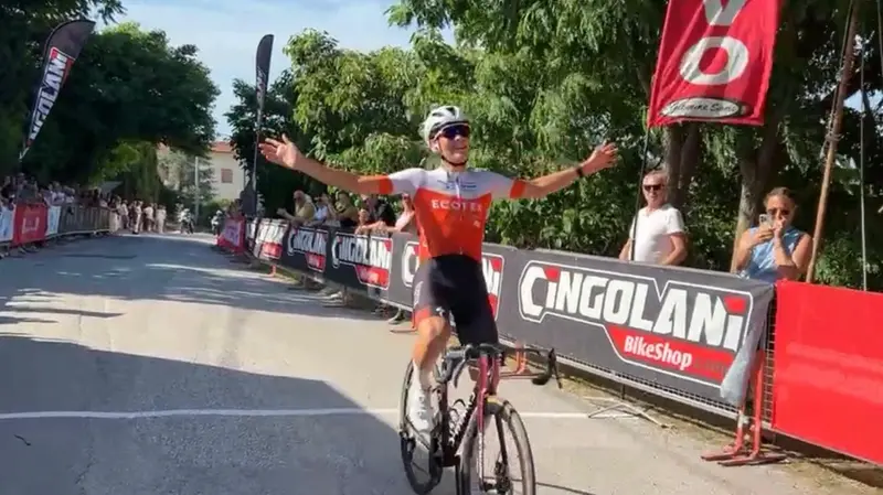 Iaconeta dell'Ecotek Zero24 vincente nelle Marche - foto Giornale di Brescia