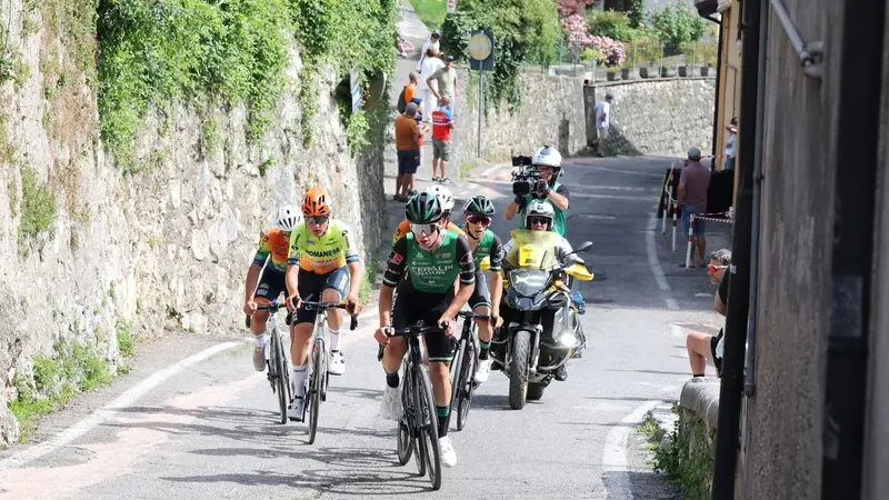 Un passaggio sulla salita di Sant'Andrea - foto Rodella