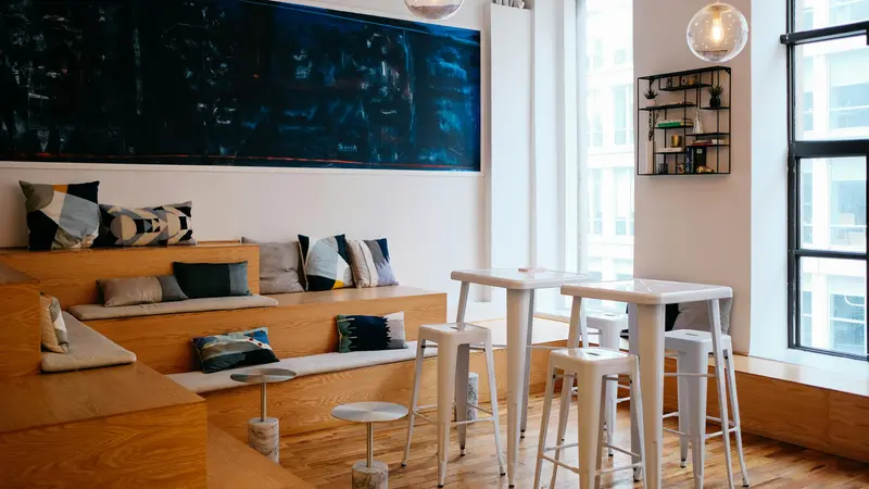 Un tipico spazio di coworking, foto rappresentativa