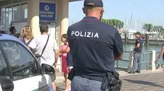 Controlli della Polizia a Desenzano