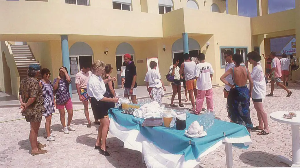 L'inaugurazione del Djadsal Moradias, trent'anni fa, a Capo Verde