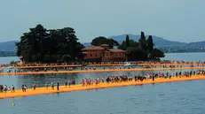 The Floating Piers - Foto New Reporter Favretto © www.giornaledibrescia.it