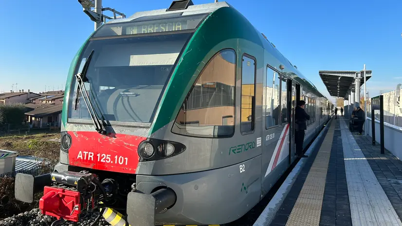 Un convoglio Trenord - © www.giornaledibrescia.it