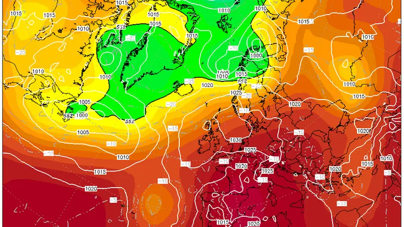 Il bollente abbraccio dell'anticiclone - Wetterzentrale.de