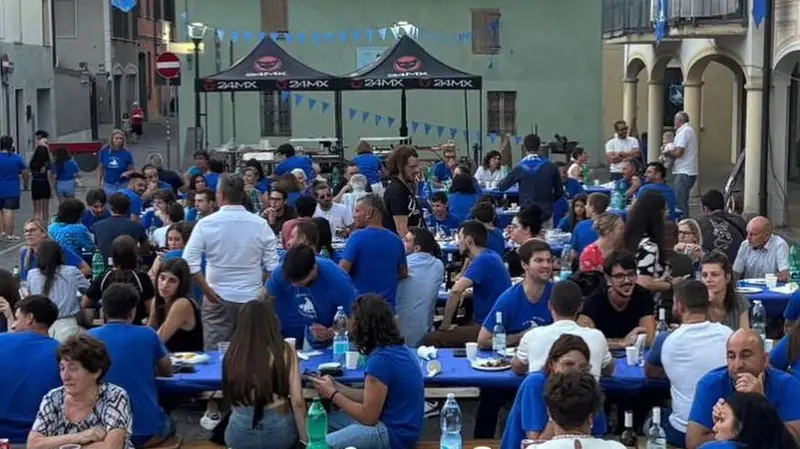 I festeggiamenti della contrada Ontini lo scorso anno