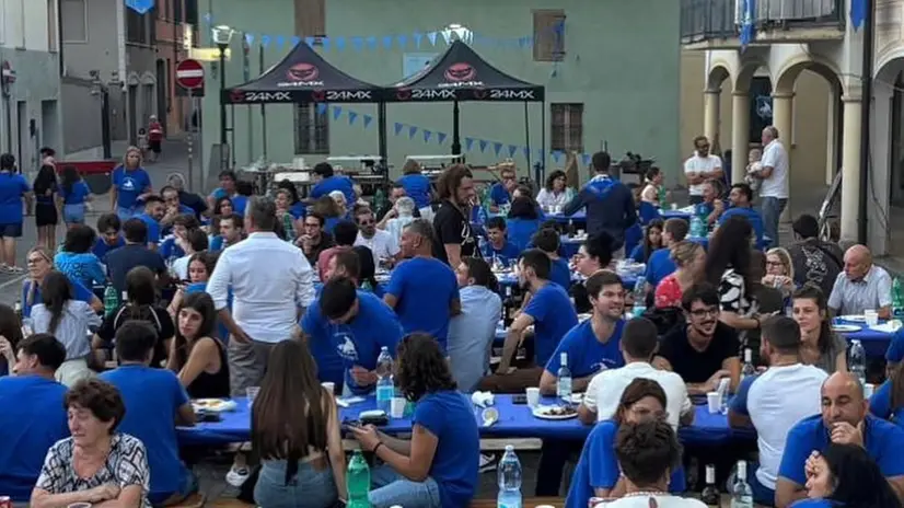I festeggiamenti della contrada Ontini lo scorso anno