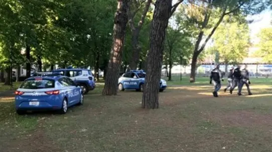L'operazione al parco Alberini