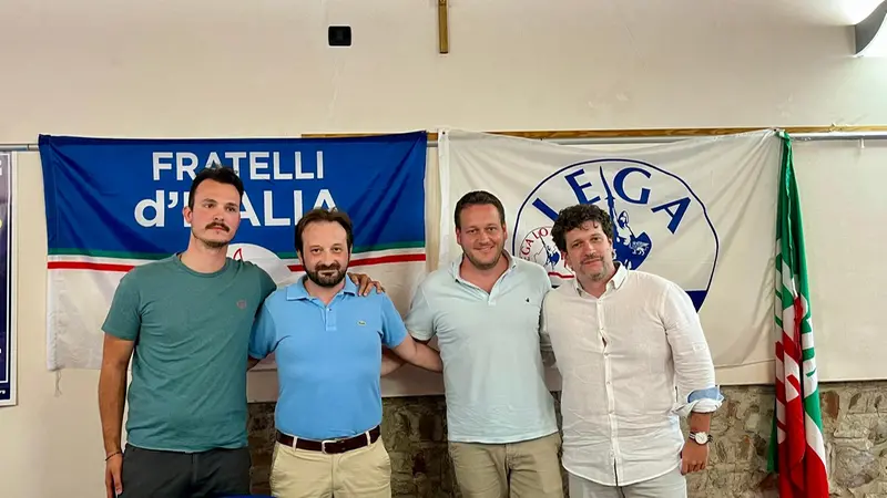 Da sinistra Andreoli, Margaroli, Maggi e Piccoli - © www.giornaledibrescia.it