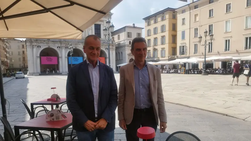 Da sinistra l'on. Gian Antonio Girelli e il senatore Alfredo Bazoli - © www.giornaledibrescia.it