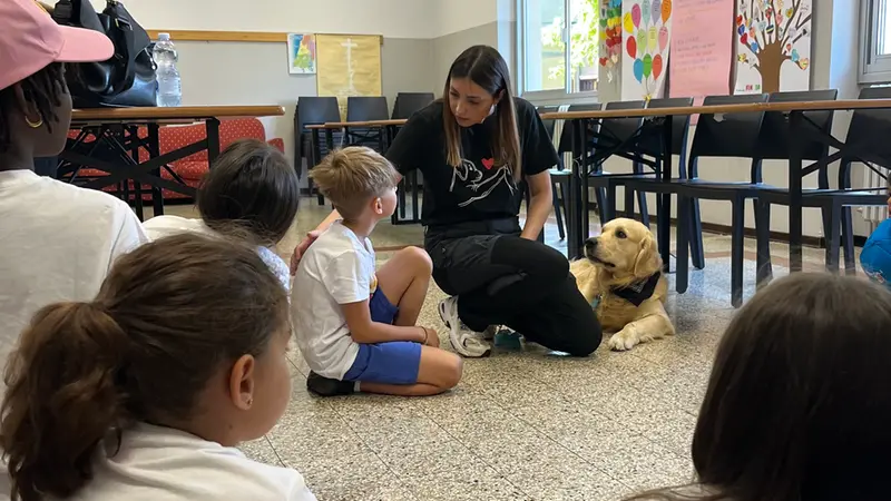 Silene e Ciro a scuola