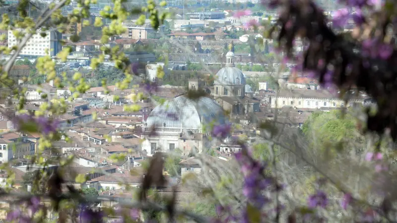Brescia città vista dal Castello - Foto Marco Ortogni/Neg © www.giornaledibrescia.it