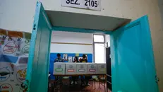 Un seggio elettorale