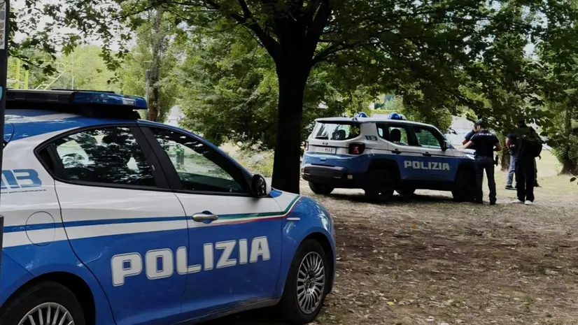 L'intervento della Polizia a San Polo