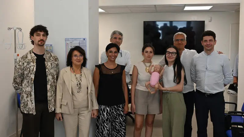 La presentazione del manichino firmato Isinnova
