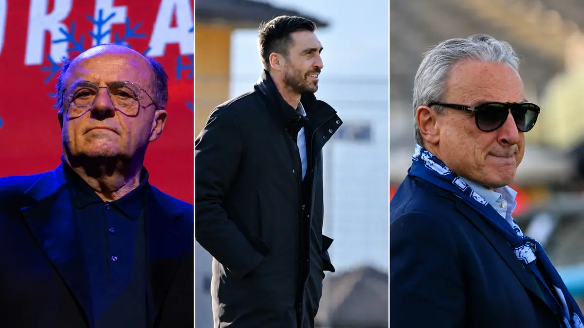 Da sinistra Giuseppe Taini, Andrea Caracciolo e Giuseppe Pasini