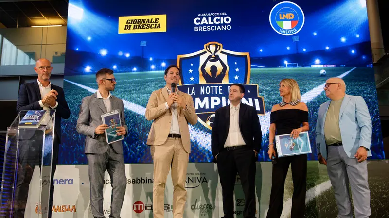 La presentazione dell'Almanacco del Calcio Bresciano
