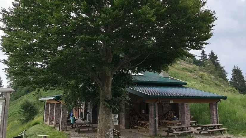 Il rifugio Medelet in località Passabocche