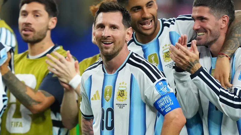 Leo Messi ai Mondiali - Foto Ansa © www.giornaledibrescia.it
