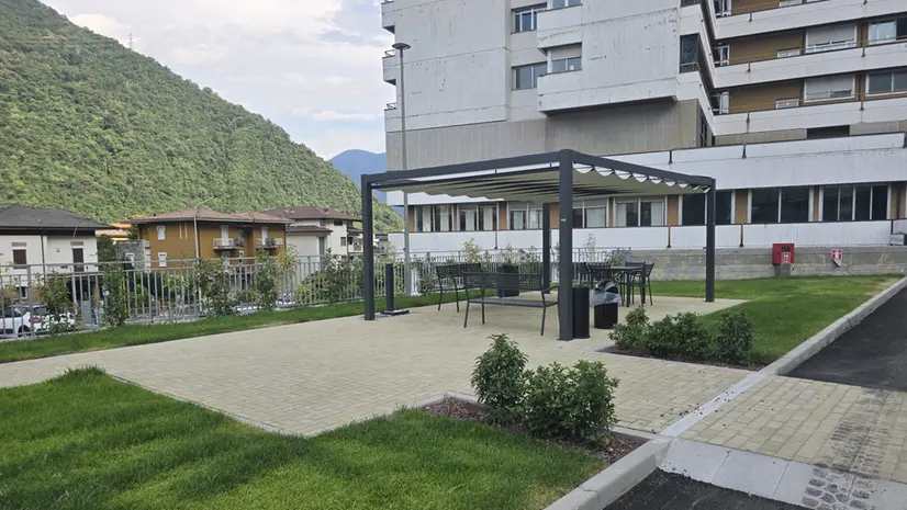 Anche un nuovo giardino alla Casa di riposo