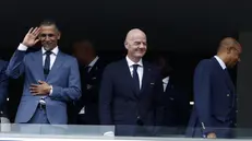 Gianni Infantino presidente della Fifa - foto Ansa