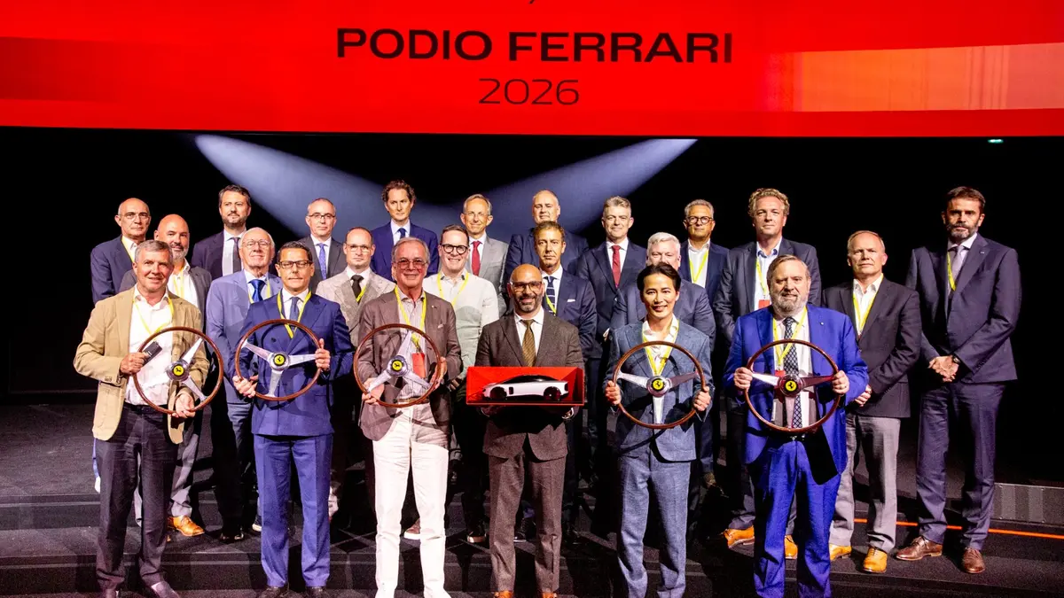 I 16 finalisti: i fornitori Ferrari premiati a Maranello