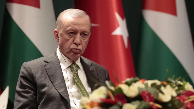 Il presidente turco Recep Tayyip Erdoğan - Foto Epa/Necati Savas © www.giornaledibrescia.it