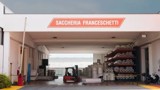 Il quartier generale della Saccheria F.lli Franceschetti, a Provaglio d'Iseo