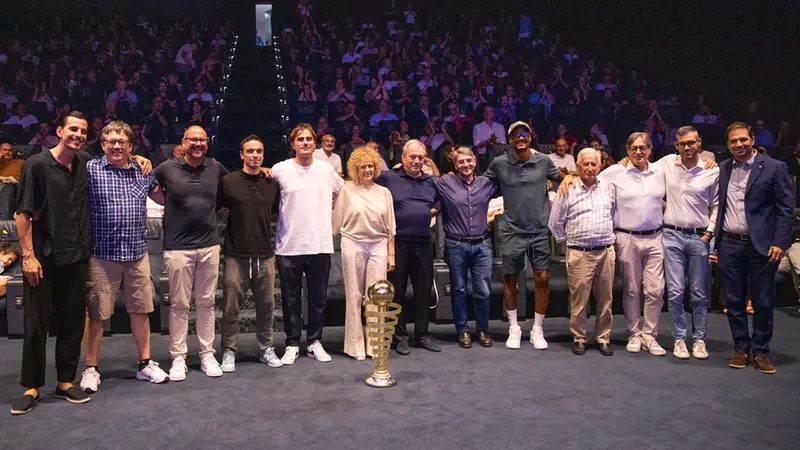 Foto di gruppo alla Multisala Oz