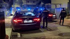 Un intervento notturno del Radiomobile di Chiari (foto d'archivio)