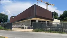 Il cantiere per la costruzione della Casa di comunità a Cunettone di Salò © www.giornaledibrescia.it