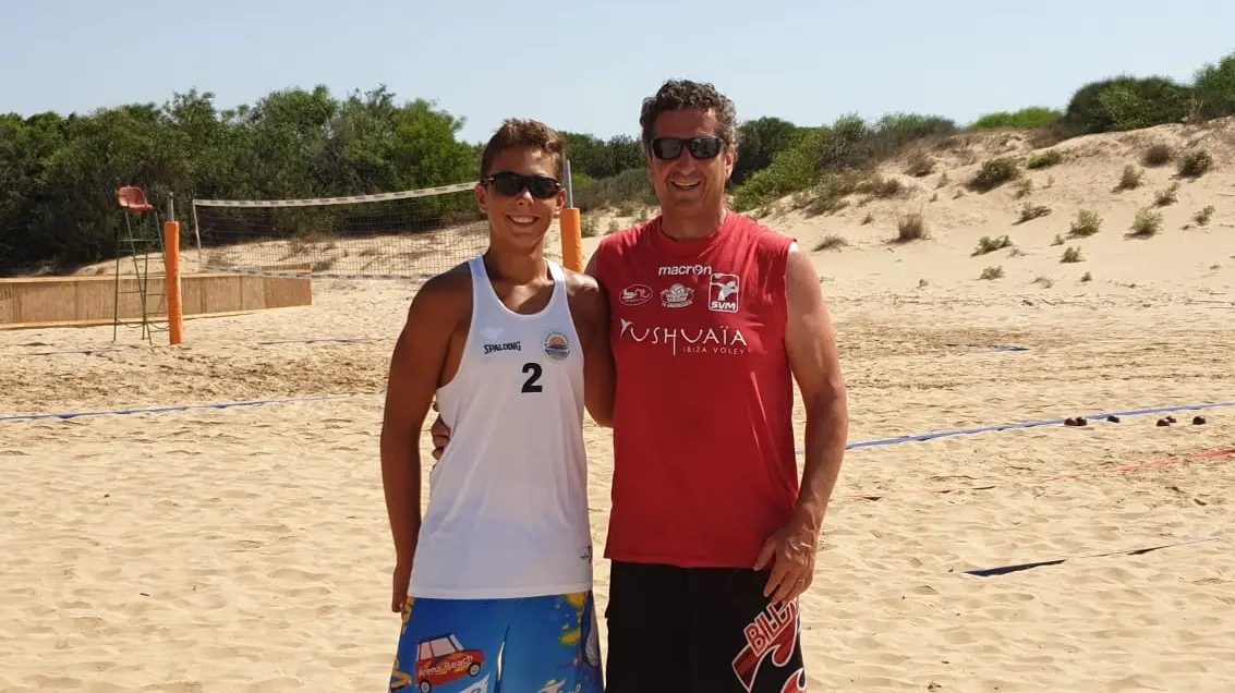 Paolo Iervolino con il figlio Riccardo